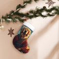 thumbnail image 4 of Cauagu Meditating Golden Retriever for Christmas Stockings,1-Pack Large Xmas Stocking Holiday and Farmhouse Stocking Fit for Christmas Holiday Party Decoration(17.7*11 Inch), 4 of 7