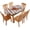 Fall Maple Tree, variant on Ocean Beach Oval Fitted Table Cover Sea Wave Plam Trees Waterproof & Stain Resistant Elastic Table Cloth, for Dining/Party/Buffet/Wedding Use, 48" x 68" (Oval)