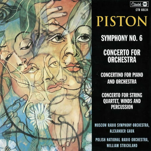 Walter Piston - Symphony No. 6 / Concerto For Orchestra - Music & Performance - CD