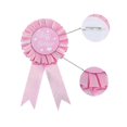 thumbnail image 3 of Pink Blue Big Sister Satin Sash and Badge Pin for Girls Birthday Baby Shower Big Sister To Be Party Favor Supplies Decorations, 3 of 4