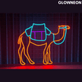 thumbnail image 2 of Glowneon Camel Neon Sign, Desert Camel Led Sign, Camel Lover Wall Art, 2 of 5