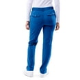 thumbnail image 2 of ADAR Pro Women's Slim Fit Scrub Pants, Black, 6 Pockets, 2 of 7