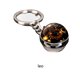thumbnail image 5 of Sonducket Llaveros Simple cielo estrellado nebulosa Metal llavero tiempo piedra bola de cristal arte planeta doble cara colgante accesorios regalos Ropa, zapatos y accesorios Miscelánea León Sonducket AP014134-01, 5 of 6
