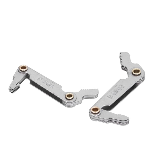 Durable Stainless Steel Metric Thread Pitch Gauge Set with 20 Precision Blades for Accurate Thread Measurement and Calibration in Industrial Applications