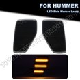 thumbnail image 1 of Suitable for 06-10 Hummer H3/09-10 H3T LED front fender side marker light smoked 2x-, 1 of 4