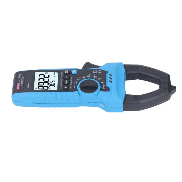 Pinza Amperimétrica, Pantalla LCD Con Retroiluminación De 1000 A, Diseño Ergonómico, Amperímetro De Corriente CA CC Portátil, Alta Confiabilidad Para Energía Eléctrica