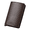 Dark Brown, variant on Men Carbon Fiber Pop Up Card Holder, Ultra Slim Minimalist Front Pocket Wallet with ID Window & Cash Slot, Black