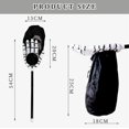 thumbnail image 2 of Decoraciones de Halloween Decoración de Halloween Accesorios de mendicidad de dulces para niños de Halloween Bolsa de dulces de esqueleto (negro), 2 of 5