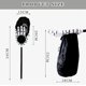 thumbnail image 2 of Decoraciones de Halloween Decoración de Halloween Accesorios de mendicidad de dulces para niños de Halloween Bolsa de dulces de esqueleto (negro), 2 of 5