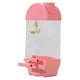 thumbnail image 2 of Comedero automático para pájaros, resistente y antisalpicaduras, para loros y agapornis. Rosa, 2 of 9