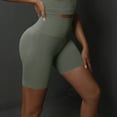 thumbnail image 7 of biudgviw Biker Shorts for Women Butt Lifter High Waisted Stretch Athletic Shorts Seamless Summer Breathable Workout Shorts, 7 of 7