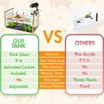 thumbnail image 4 of Turtle Aquarium Kit - New 2024 - Aquatic Turtle Tank with Filter and Light + Turtle Basking Platform, Small Turtle Tank for Baby & Juvenile Turtle, Perfect Turtle Starter Kit for Kids, 4 of 7