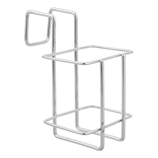 Raindrops Organizador De Acero Inoxidable Para Dispensadores De Jabón Con Gancho Resistente Y Moderno