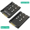 thumbnail image 2 of 2X SSD NVME M.2 2 en 1 y SSD B Key/ Key A SFF-8639 U.2 con Soporte de : Conserva el SSD MSATA Como Unidad de 7 mm y 2,5 Pulgadas, 2 of 5