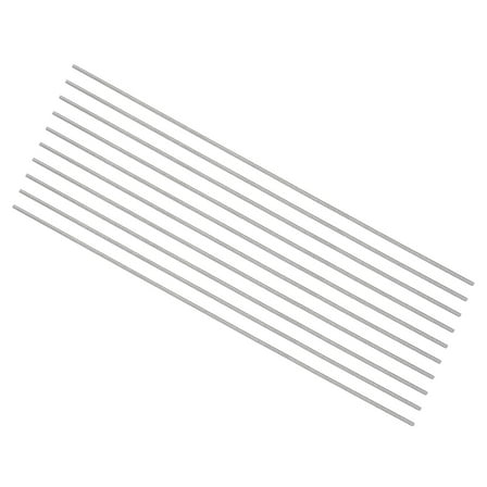 Uxcell Round Metal Rods 1mm x 150mm High Speed Steel (HSS) Lathe Bar Stock Tool 10 Pieces