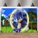 thumbnail image 3 of Fondo de Sonic para fiesta de cumpleaños de niños, decoración con relámpagos, pancarta, póster, fondo de fotografía, accesorios para baby shower, 3 of 5