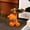 Orange, variant on Bear Sculpture Storage Tray, Decorative Figurine Key Holder Tray for Home Office Entryway Small Item Organization(Orange,10.5x15x15.5cm)