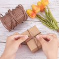 thumbnail image 2 of 54 yardas Camel Floral Bind Wire Wrap Twine 2 mm hecho a mano Iron Wire Paper Rattan Portable Binding Wire Paper Twine para ramos de flores Papel de jardinería W, 2 of 5