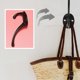 thumbnail image 5 of 12 Pack Coat Hooks Mounted With Retro Double Hooks Utility Hooks For Coat, F, 5 of 5