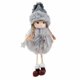 thumbnail image 1 of Navidad cuelga la piel de la muñeca, la piel de la niña linda, la tela de la niña ángel, la muñeca colgante de peluche, la Navidad, 1 of 1