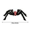 thumbnail image 6 of Mikilon Halloween Decorations, Halloween Simulation Skull Big Spider 75cm Soft Spider Ornament, cloth, Green, 6 of 8