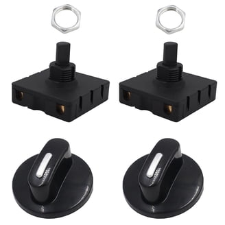 Rotary Switch 4-Position 3-Speed - Replacement Heater/Fan Speed Selector, 10A 250V