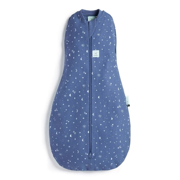 ergoPouch 0.2 TOG Cocoon Baby Sleep Sack 0 Months Swaddle Sleeping Bag Temperature Control Wearable Blanket (Night Sky)