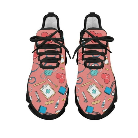 

Hospital Surgical Medical Doctor Non-slip Flats for Women Nurse Round Toe Sneakers Jogging Shoes Fashion Footwear