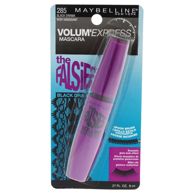 Máscara de pestañas MAYBELLINE Volum' Express The Falsies Negra 8 ml