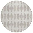 thumbnail image 2 of Addison Rugs Chantille Indoor/Outdoor Transitional Diamonds Beige Washable Round Rug, 8' x 8', 2 of 6