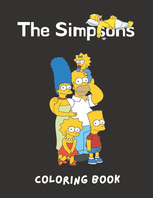 The Simpsons Coloring Book : Wonderful coloring book from The Simpsons