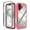 Pink, variant on Clear Case for iPhone 16 Plus, Hybrid Silicone Durable 3-Layer [Not Yellowing][Military Grade Drop Protection] Shockproof/DropProof Protective Cover for iPhone 16 Plus,Pink