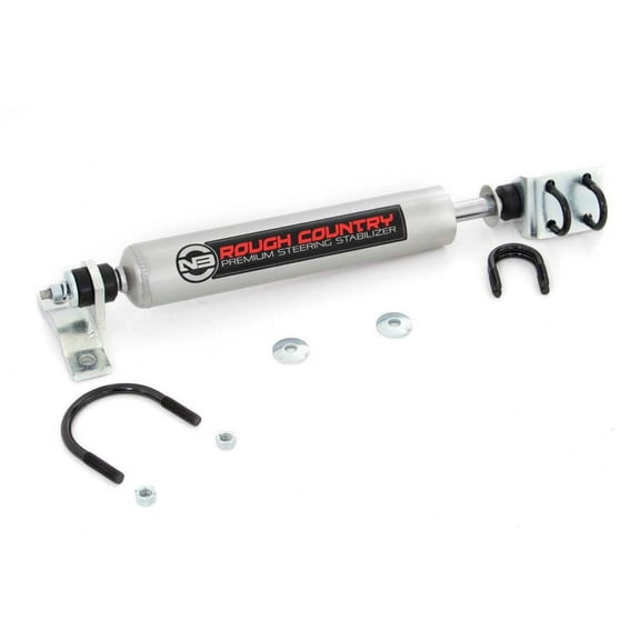 Rough Country N3 Steering Stabilizer for 1976-1986 Jeep CJ7 4WD - 8734530