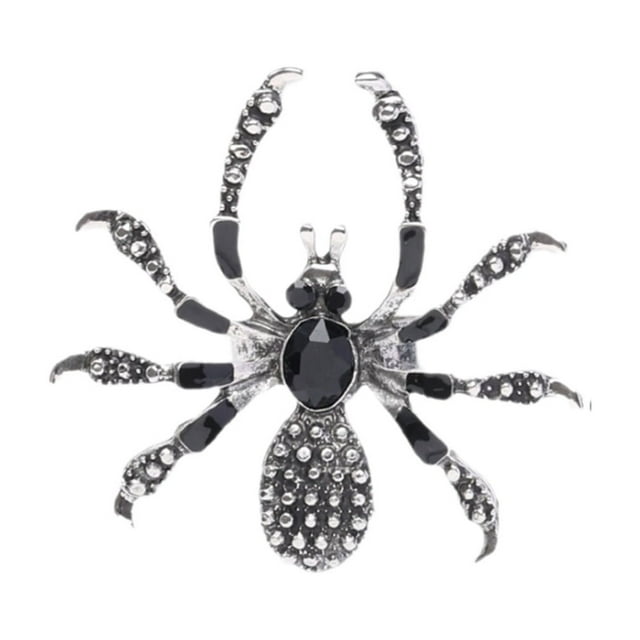 Halloween Spider Rings,European and Dark Halloween Personality Spider Ring Cold Style Fashion Open Forefinger Ring