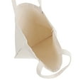 thumbnail image 4 of Muka Reusable Cotton Tote Canvas Bags, 14-1/2 x 17 Inches 12oz Shopping Bag - Natural, 4 of 8
