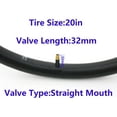 thumbnail image 5 of Nvzi 2 Packs 20 Inch Bike Tube, Bike Tire Tube, Bicycle Inner Tube, 20 Bicycle Tube, AV32mm Valve Compatible with 20x1.75, 20 x1.90, 20x1.95, 20x2.0, 20x2.10, 20x2.125, 5 of 5