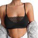 thumbnail image 1 of Bralettes de encaje para mujer, sujetador deportivo elástico sin costuras, camisetas sin mangas para mujer, sujetadores cómodos para Yoga, 1 of 7