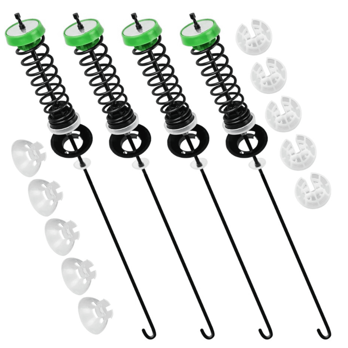 Scaroo W11130362 Washer Suspension Rod Kit For Maytag, Whirlpool MVWC565FW2 4-PCS
