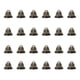 thumbnail image 1 of 100pcs Campanas de Navidad Colgantes Árbol de Navidad Colgando Adornos de campana (Bronce), 1 of 7