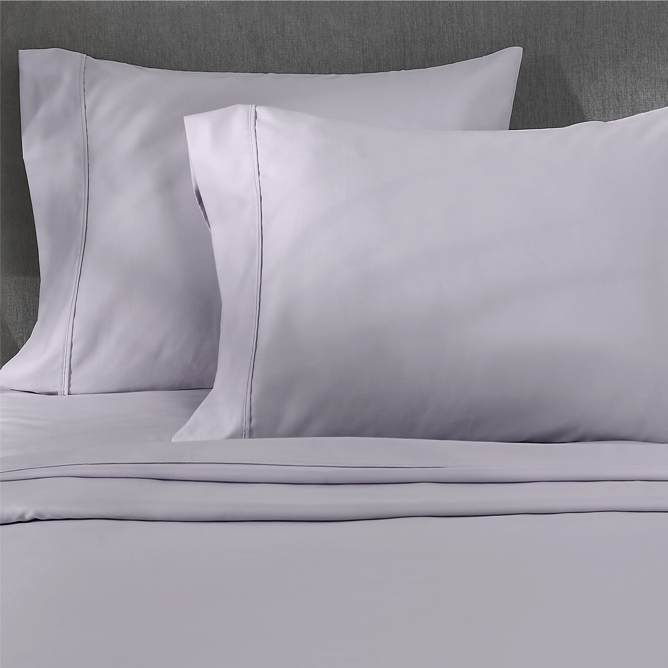 100 Cotton Pillowcases, Pillow Case Set of 2, Fits King Pillows, 400