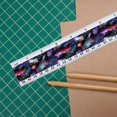 Nebula Ruler Space Galaxies Nebula Shooting Stars Pattern 12 Inch Standard and ...