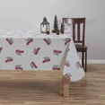 thumbnail image 6 of Holiday Time Christmas Tree Truck PEVA Tablecloth, Festive Xmas Décor 60" x 84", 6 of 6