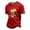 Red, variant on Mens T-Shirt Graphic Tequila Lime Embroidery Print Crew Neck Short Sleeve Tshirts Mexican Style Casual Wear Tee