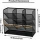 thumbnail image 4 of Mesh Desk Organizer, Multi-Functional Pen Holder, Desktop Stationary Organizer, Storage Rack for School Home Office Art Supplies (Mesh Pen Holder), 4 of 4