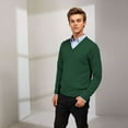thumbnail image 2 of Premier Mens V-Neck Knitted Sweater, 2 of 4