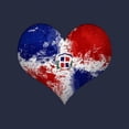 thumbnail image 3 of CafePress - Dominican Heart - Kids Hooded Sweatshirt, Classic Hoodie, 3 of 4