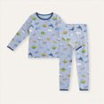 thumbnail image 2 of UAYOTSE Boys Soft Pajama Set Kids Toddler 6 12 18 24 Months 2T 3T 4T 5T 6T fit Pjs Breathable Sleepwear Nightwear Size 9-10 Years, 2 of 7