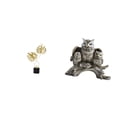 thumbnail image 1 of Figura de búho, estatua coleccionable, escultura, adorno de mesa para escritorio, armario, decoración de interiores (inauguración de casa, chimenea, s, 1 of 8