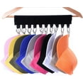 thumbnail image 2 of BAMAIA Cap Organizer Hanger, 12 Baseball Cap Holder, Hat Organizer for Closet - Change Your Cloth Hanger to Cap Organizer Hanger - Keep Your Hats Cleaner Than a Hat Rack, 2 of 5