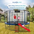 thumbnail image 4 of Plexalife Trampoline Step N Slide | Fun Indoor & Outdoor Ladder and Wave Slide Set, 4 of 7